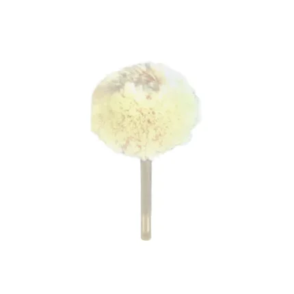 DiaShine Cotton Buff Wheel pack with 10 brushes for dental polishing and finishing