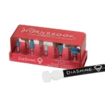 Dentist using David Hornbrook Zirconia Polishing Kit to polish zirconia dental restoration surface