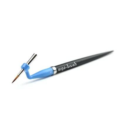 DiaShine Ergo Brush Set refill tips 3 pack ergonomic dental brushes for layering ceramics, staining and resin work