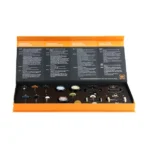 Close up of polishing instruments in DiaShine Ivoclar Vivadent Telio CAD Finishing System