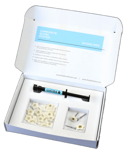 Composite Gloss System Lucida™ dental polishing kit