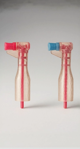 alt="Dentist using DiaShine Dental Spa Polishing Kit prophy paste and disposable angle to polish anterior teeth for smooth and high-gloss surface